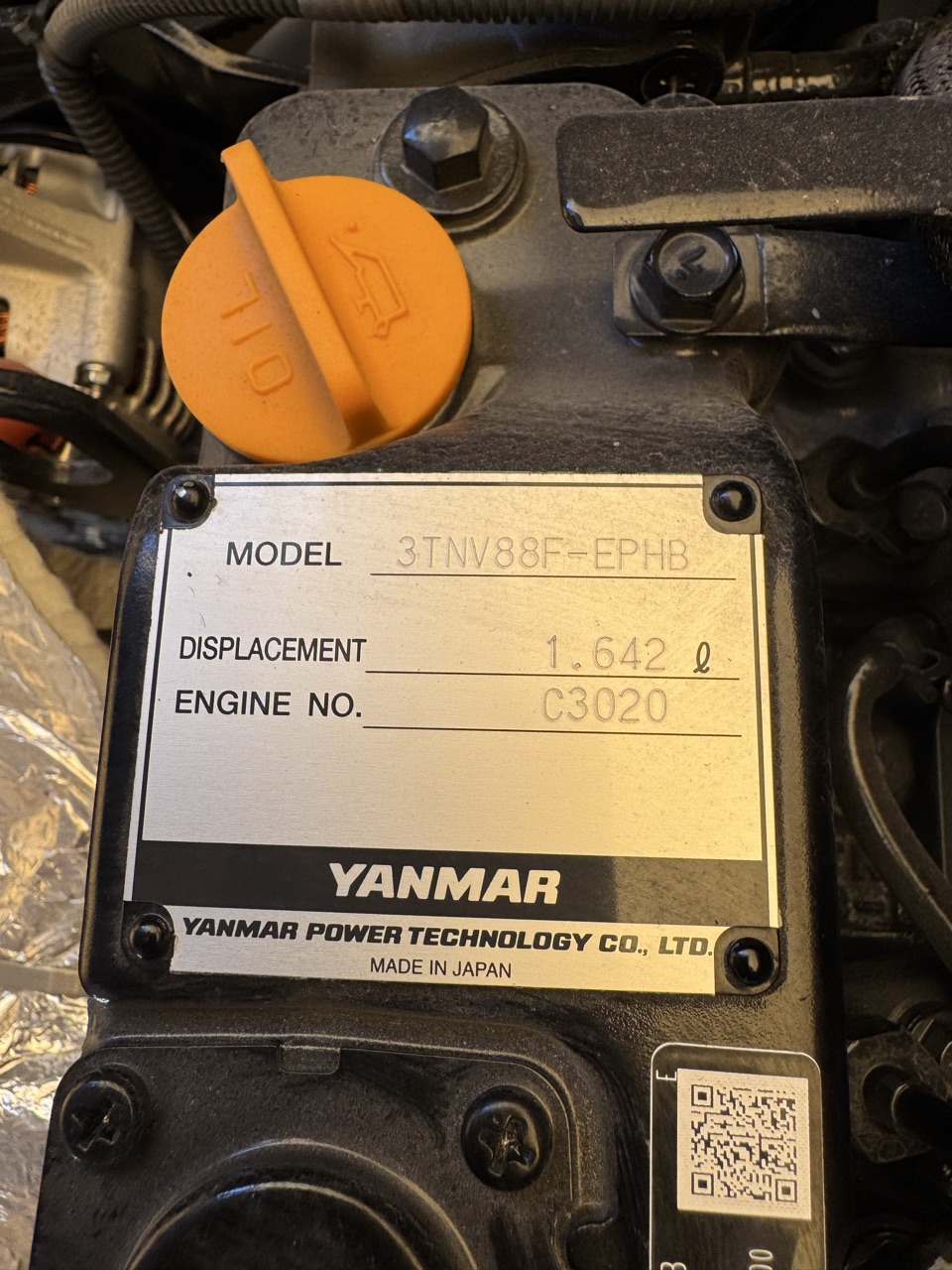 Actual stock photo of Hitachi LANDCROS ZX30U-5N, stock 026849