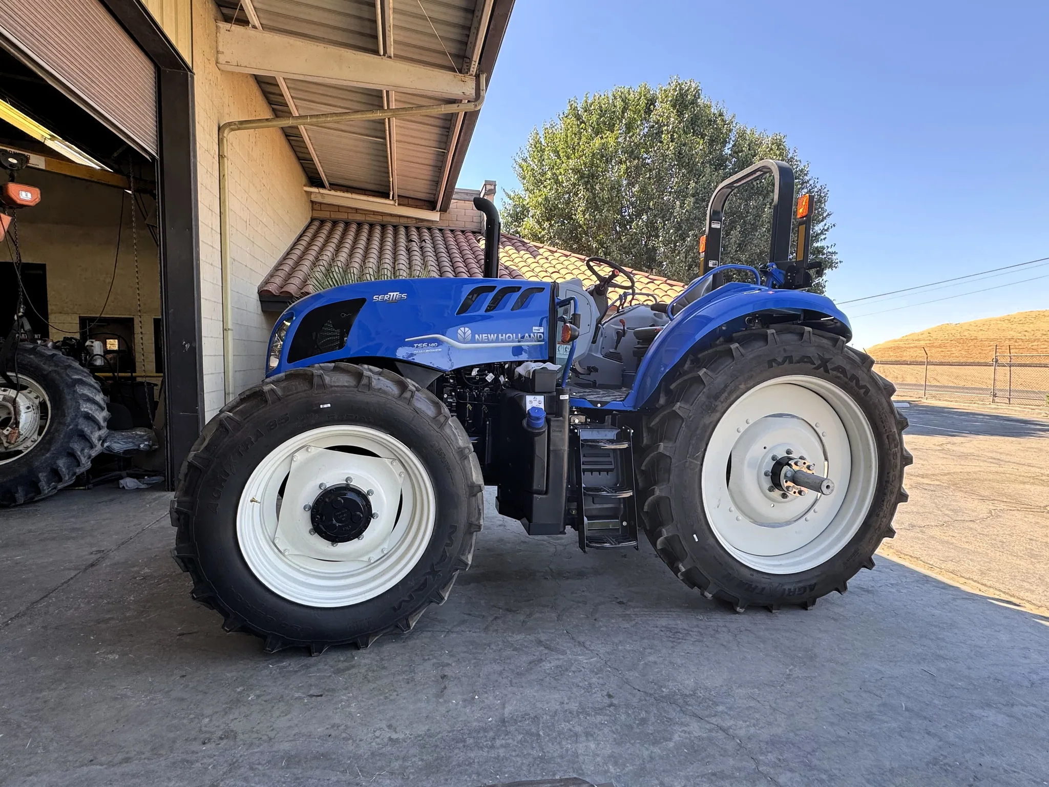 Actual stock photo of New Holland TS6.140, stock 024092