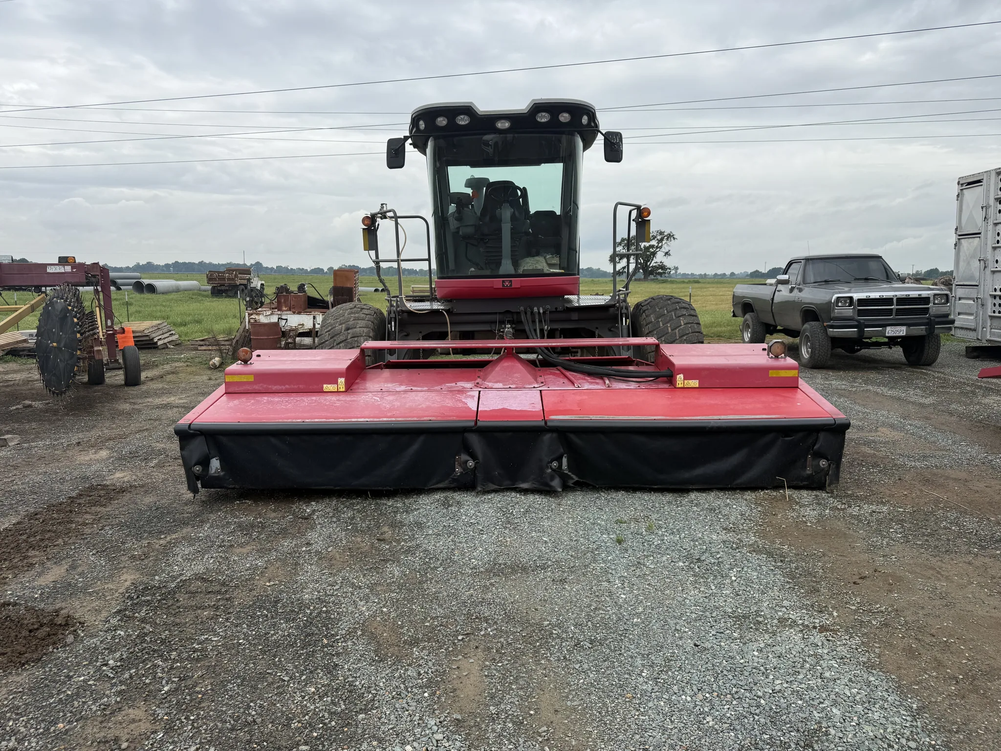 Actual stock photo of Massey Ferguson WR9770, stock 029074