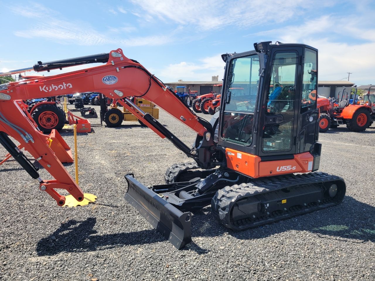 Actual stock photo of Kubota Construction U55-5R3AP, stock 024039