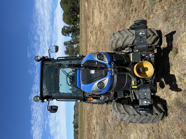 Actual stock photo 3 of 2023 New Holland T4.110F T4B, stock 002290