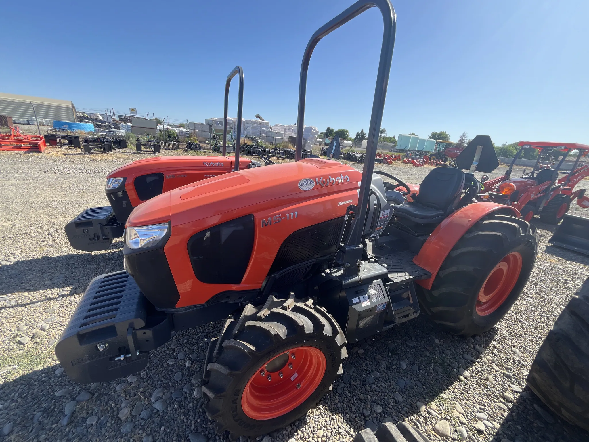Actual stock photo of Kubota M5N-111HD24, stock K99229